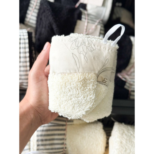 Turbante ducha con detalle