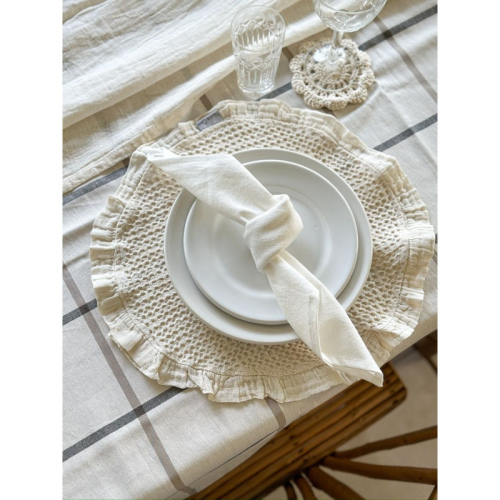 Servilleta textil lavable 